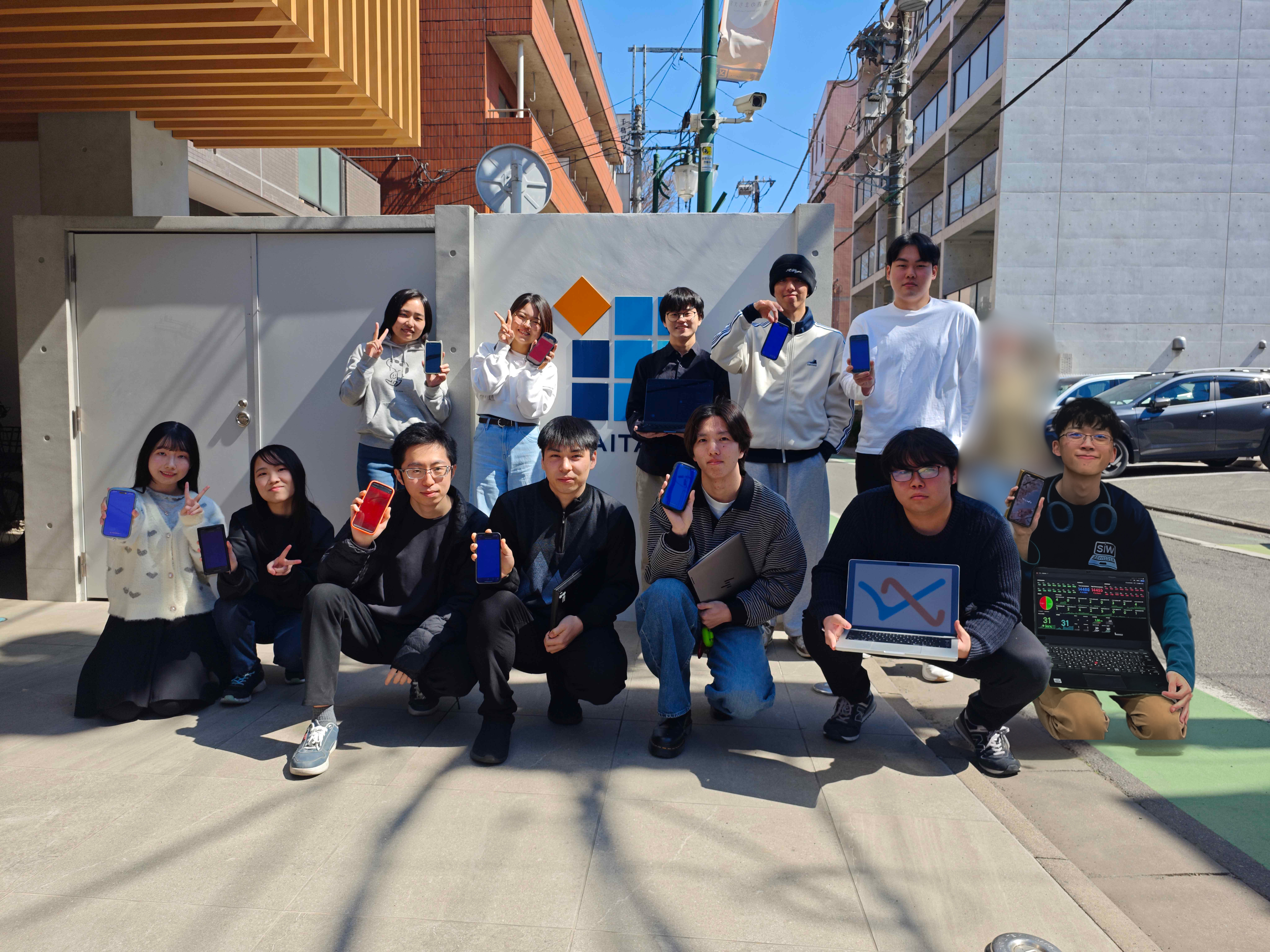 開発メンバーの集合写真